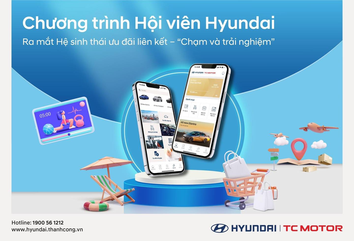Chương trình Hội viên Hyundai ra mắt hệ sinh thái ưu đãi liên kết “Chạm và trải nghiệm” trên ứng dụng Hyundai ME!